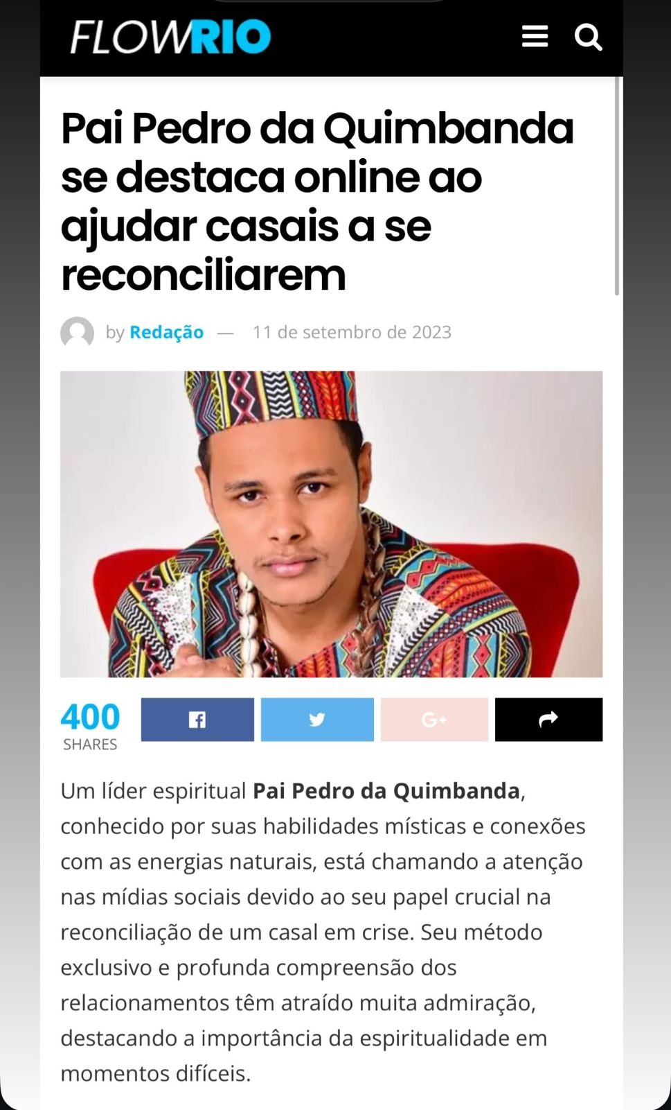 Destaque nacional: espiritualidade com propósito e compromisso com quem precisa.